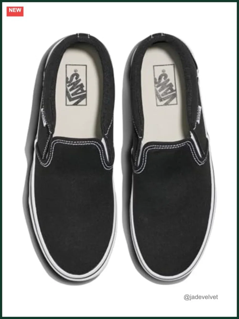 Canvas Slip-on Sneakers with Rubber Waffle Outsole for Casual Wear